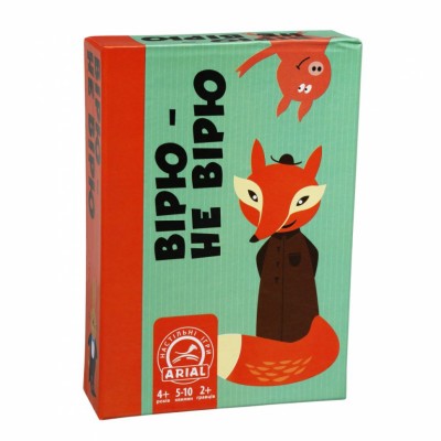 Вірю! Не вірю! Настільна гра (Укр) Arial (2000073729080) (470817)