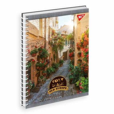 Зошит для записів 80 аркушів, клітинка. Cozy walk. YES 151704 (4823092268242) (475623)