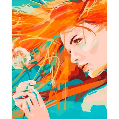 Картина за номерами "Сонячна дівчина" 40*50 см 10281-AC ArtCraft