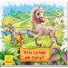 Дивись та вчись Книжки-килимки Хто гуляє на лугу (Укр) Ранок А1176011У (9789667498573) (348044)