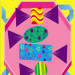 Книга з наліпками Мозаїка з наліпок. Для дітей від 2 років. Трикутники (р/у) Ранок К166017У (978-966-74-6408-0) (218989)
