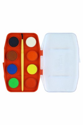 Акварель фарби сухі. 8 кольорів Fatih (8690216500108) (460762)