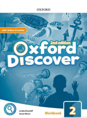 Підручник Oxford Discover Second Edition 2 Workbook with Online Practice (Англ) Oxford University Press (9780194053921) (470064)