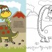 Розмальовки аплікації завдання Динозаври на прогулянці 40 наліпок (Укр) Кристал Бук (9789669876102) (467951)