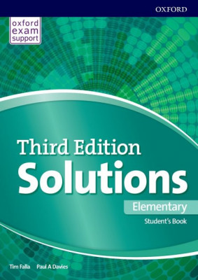 Підручник. Solutions Third Edition Elementary Student's Book (Англ) Oxford University Press (9780194561839) (470098)