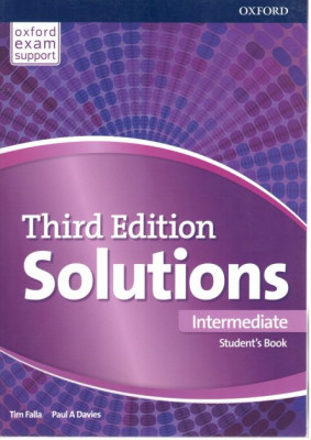 Підручник. Solutions Third Edition Intermediate Student's Book (Англ) Oxford University Press (9780194504492) (470101)