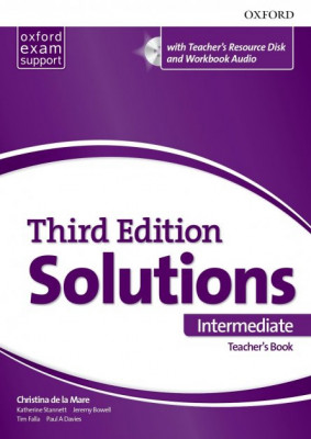 Підручник. Solutions Third Edition Intermediate Teacher's Book (Англ) Oxford University Press (9780194504676) (470344)