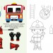 Розмальовки аплікації завдання Пожежний патруль 40 наліпок (Укр) Кристал Бук (9789669876065) (467958)