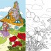 Розмальовки аплікації завдання Принцеси Прекрасні та дивовижні 40 наліпок (Укр) Кристал Бук (9789669877802) (467959)