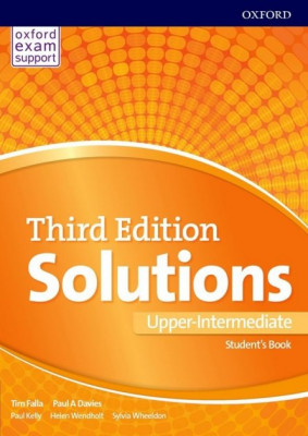 Підручник. Solutions Third Edition Upper-Intermediate Student's Book (Англ) Oxford University Press (9780194506489) (470107)