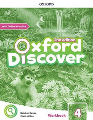 Підручник Oxford Discover Second Edition 4 Workbook with Online Practice (Англ) Oxford University Press (9780194053983) (470072)