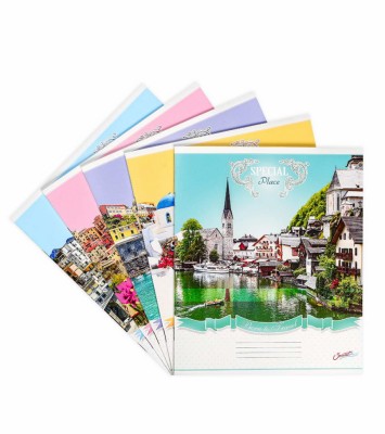 Зошит шкільний у клітинку. 24 аркушів. Особливе місце (Укр) Поділля 00-00058561 (4820092233034) (479701)