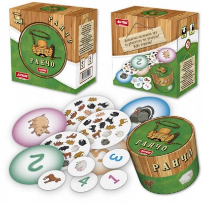 Ранчо. Настільна гра в тубе Artos Games (4820130621014) (285907)