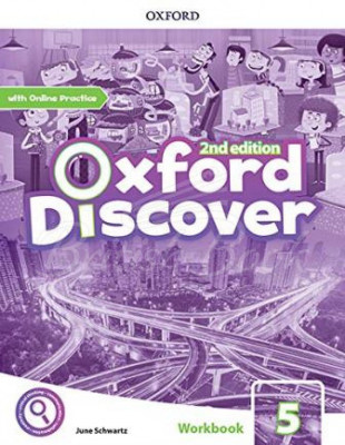 Підручник Oxford Discover Second Edition 5 Workbook with Online Practice (Англ) Oxford University Press (9780194054010) (470075)