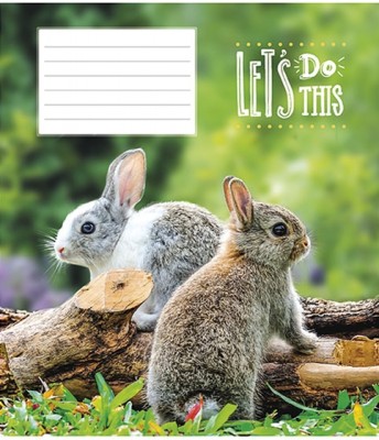 Зошит шкільний у лінію. 12 аркушів. Baby animals (Укр) Школярик 00-00046457 (4820006472061) (479688)