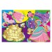 Принцеси Яскраві наліпки Одягни ляльку (Фіолетова) Глорія (9786175368558) (300718)