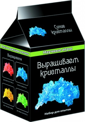 0338 Наукові ігри міні "Вирощуємо кристали" (сині) 12116010Р Ranok-Creative (482-307-61-0091-9) (219612)