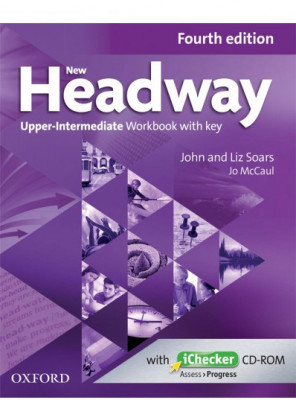 Підручник New Headway Upper-Intermediate B2 Workbook + iChecker without Key (Англ) Oxford University Press (9780194718882) (470037)