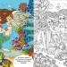Розмальовки аплікації завдання Русалки Морські принцеси 40 наліпок (9789669877765) (467960)