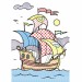 Кораблі. Чарівні водяні розмальовки (Укр) Кристал Бук (9789669874894) (487953)