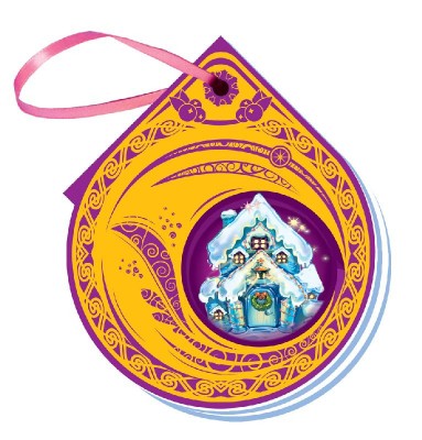 Книга на картоні Книжка на ялинку: Крижана хатинка (Укр) Ранок А466026У (9789667470623) (229549)