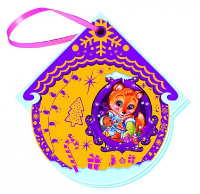 Книга на картоні Книжка на ялинку: Рукавичка (Укр) Ранок А466025У (9789667470616) (229548)