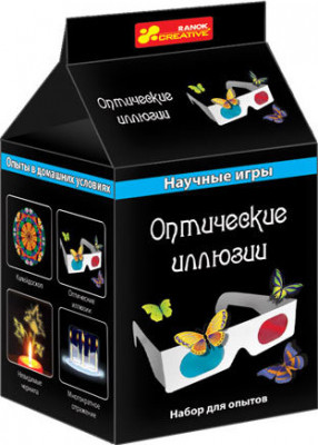 Наукові ігри міні "Оптичні ілюзії" 12116013Р Ranok-Creative (4823076100827) (221353)
