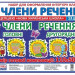 НУШ Набір карток Соняшники Члени речення (Укр) Світогляд 13104202У (4823076145682) (347933)