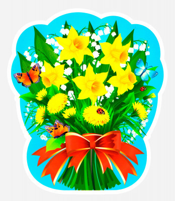 Прикраса Весняні квіти 2 (Укр) Ранок (13105201У) (4823076146399) (350014)