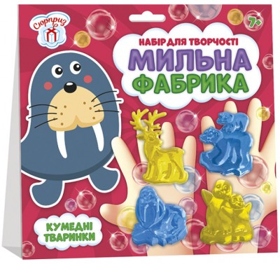 Мильна фабрика. Тварини півдня (Укр) Сюрприз (4823076152925) (475573)