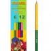 Олівці кольорові двосторонні 12 кольорів 6 олівців. "Пегашка" Marco 1011-6СВ (4820155650082) (285265)