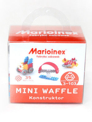 Конструктор MINI WAFFLE (35 деталей) №4 Marioinex (5903033902783) (438956)