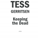 Хранителі смерті. Ріццолі та Айлз. Книга 7 – Тесс Ґеррітсен (Укр) КСД (9786171289185) (483473)