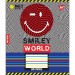 Зошит учнівський 12 аркушів, клітинка. Smiley World. YES 764495 (4823092242976) (474417)