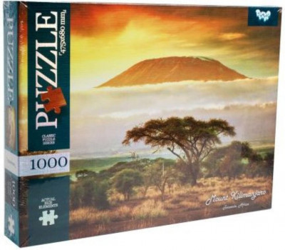 Пазли "Кіліманджаро" 1000 елементів Danko Toys C1000-10-03 (4820186078893) (341956)