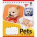 Зошит учнівський 12 аркушів, коса лінія. Pets shoot. YES 765372 (4823092244314) (474416)