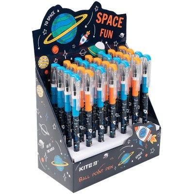 Ручка кулькова синя Space. Kite K21-032-01 (4063276048356) (474408)