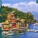 Пазли "Портофіно, Італія" 1000 елементів Danko Toys C1000-09-06 (4820186072396) (400705)