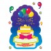 Плакат Декор класу Вітаємо з днем народження НУШ (Укр) Зірка 122162 (2000001221624) (347301)