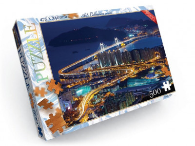 Пазли "Сеул, Корея" 500 елементів Danko Toys C500-11-11 (4820186077544) (366866)