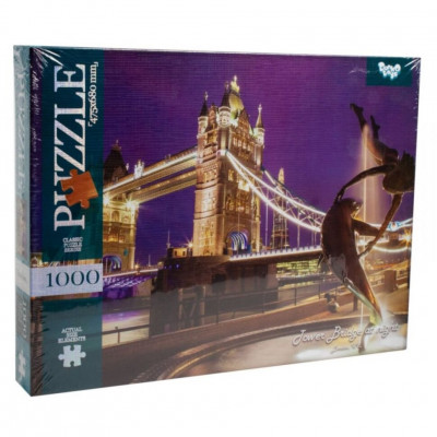 Пазли "Тауерський міст, Лондон" 1000 елементів Danko Toys C1000-10-01 (4820186078879) (400708)