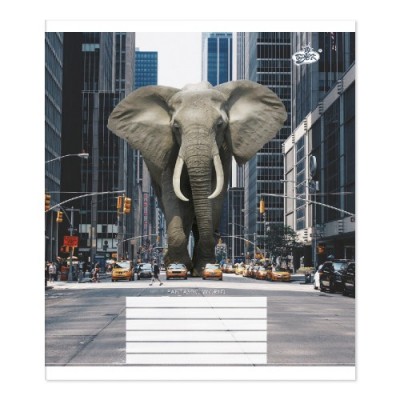 Зошит учнівський 18 аркушів, лінія. Фантастичний свiт. Бріск ТВ-108 №2145 (4820058223758) (474422)