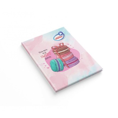 Щоденник учнівський "Класний",тверда обкладинка "Макаруни". Аркуш 1В1919 (456654)