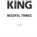 Необхідні речі – Стівен Кінг (Укр) КСД (9786171288935) (483502)