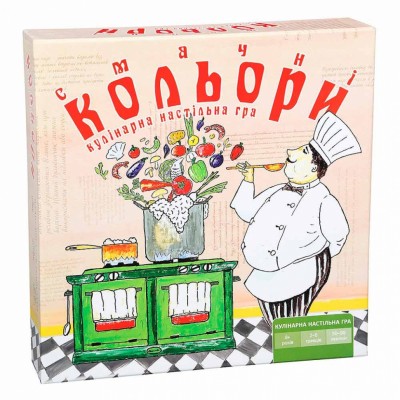 Настільна гра Смачні кольори (Укр) Arial (4820059910848) (279222)