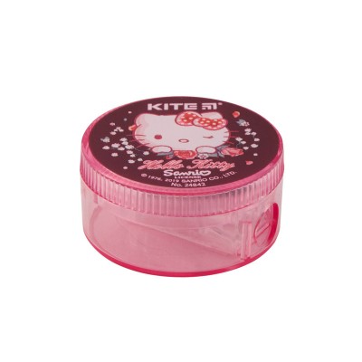 Точилка з контейнером кругла Hello Kitty. Kite (4251458771158) (458957)