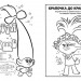 Книга з наліпками Тролі 2 Мачок Кольорові пригоди з наліпками (Укр) Ранок ЛП1271006У (9789667501280) (409614)