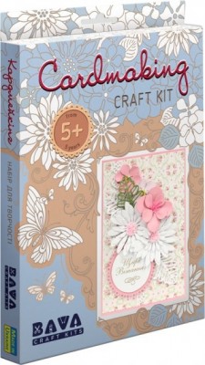 Кардмейкінг. Щирі вітання. Набір для творчості (Укр) Умняшка (4820129201012) (455725)