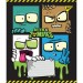 Зошит учнівський 12 аркушів, клітинка YES /764496/ "ULTRA ZOMBIES" (463557)