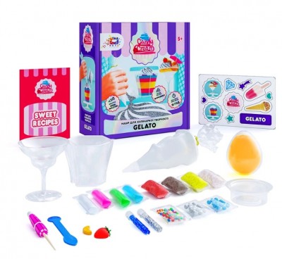 Набір для творчості Gelato. Candy Cream (Укр) Окто (4820199474224) (469490)